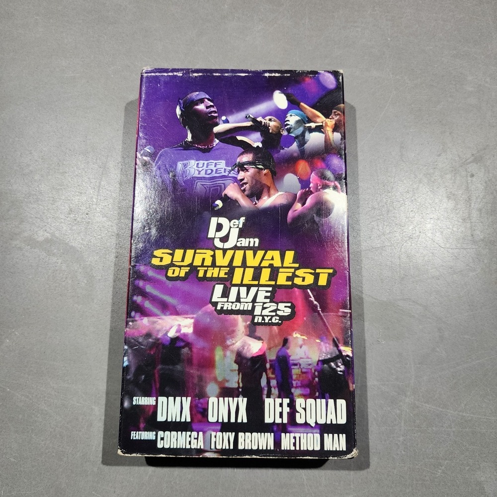 Def Jam Survival Of The Illest Live From 125 N.Y.C. - VHS